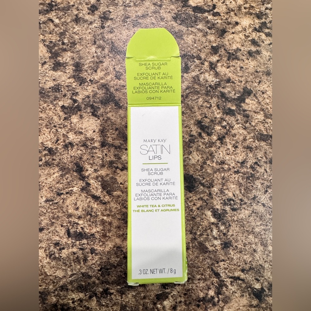Mary Kay White Tea & Citrus Satin Lips Shea Sugar Scrub, 094712